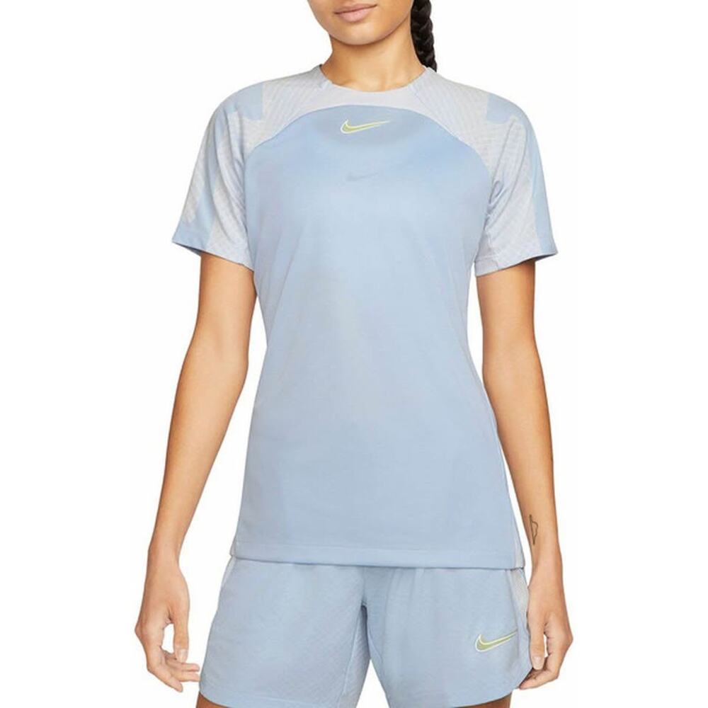 Nike Women's Small Dri-Fit Strike SoccerWorkout Athletic Shirt - Light Marine